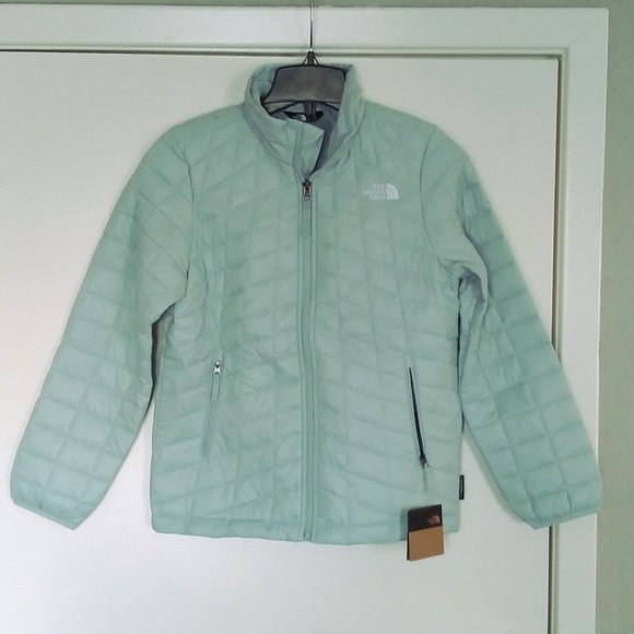 🆕The North Face Youth Thermoball ECO FZ Lightweight Jacket, S and M -Cloud Blue